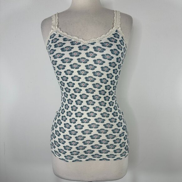 Hollister Tops - New Vintage Y2K Hollister Women Junior Lace Trim Tank Top Camisole coquette Slim